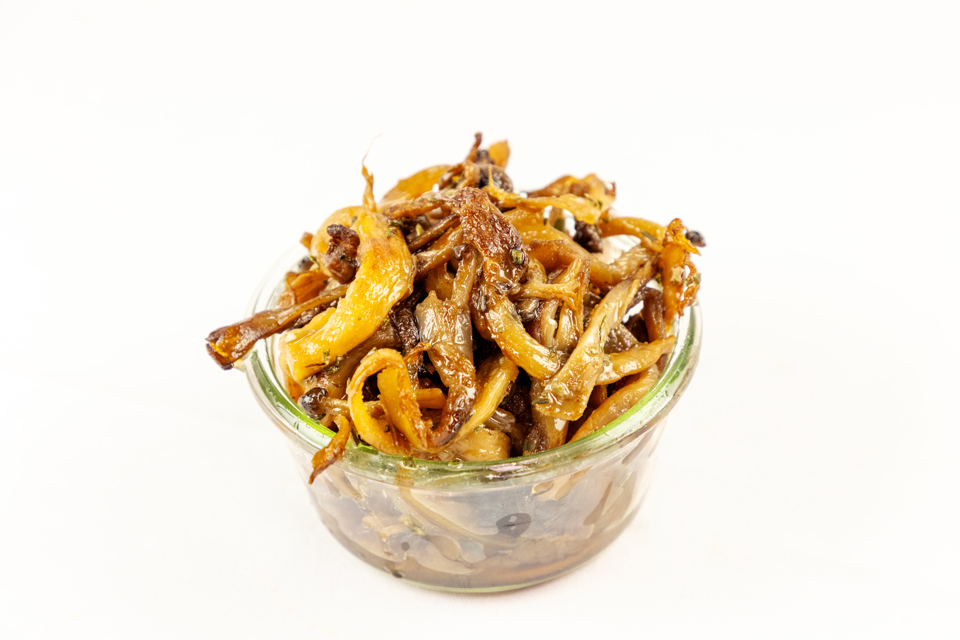 Smørstegte svampe misolage