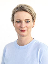 Portræt af chefsygeplejerske Britt Overgaard