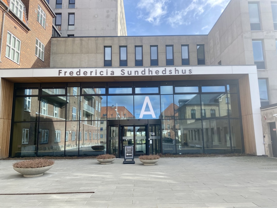 Lokalpsykiatri Fredericia, Sundhedshuset indgang A