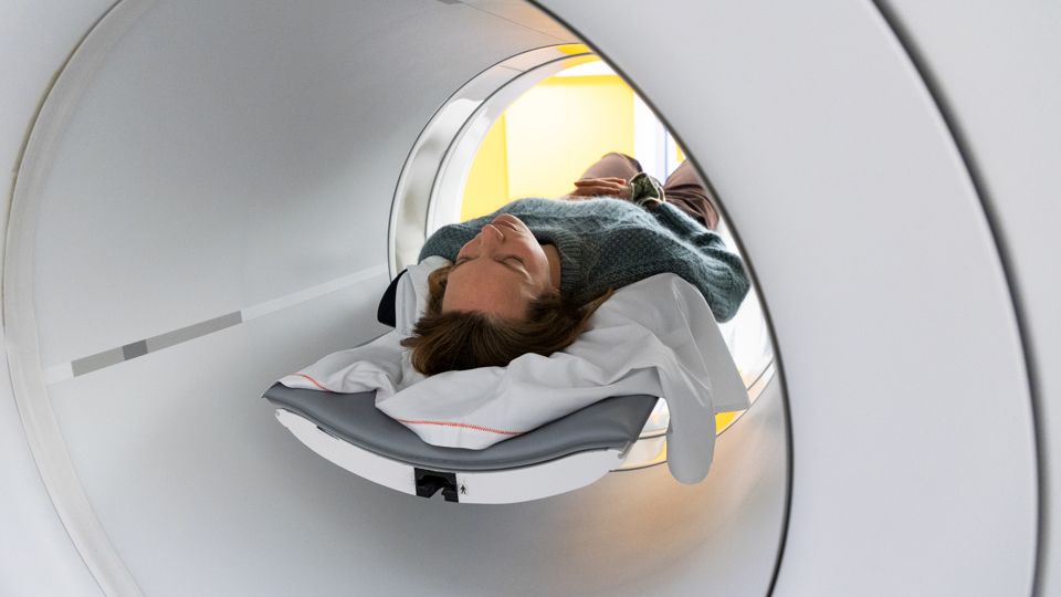 Patient i ny scanner