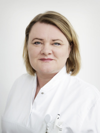 Portræt af chefsygeplejerske Dorthe Kronborg