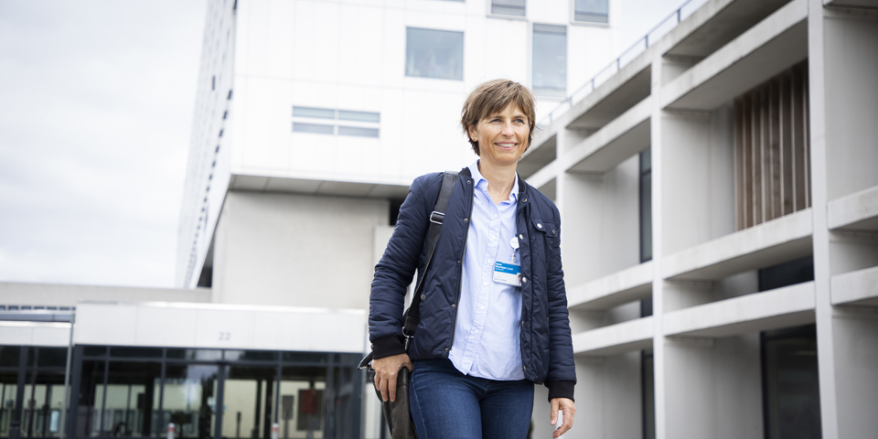 Mette Steenkjær Lund går væk fra sygehuset