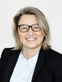 Portræt af sygeplejefaglig direktør Hanne Andersen