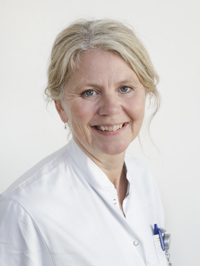 Portræt af chefsygeplejerske Anette Nissen Sørensen
