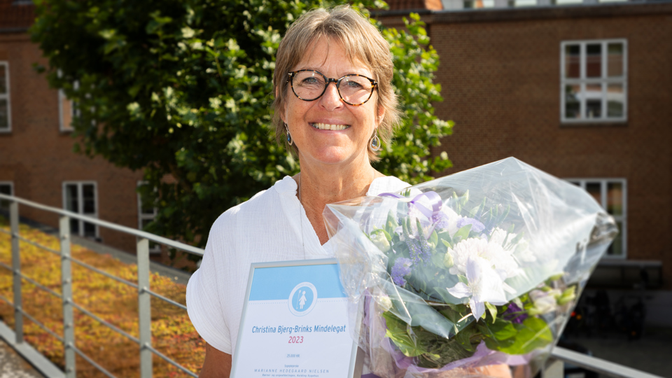 sygeplejerske Marianne Hedegaard Nielsen fra Børne- og Ungeafdelingen på Kolding Sygehus