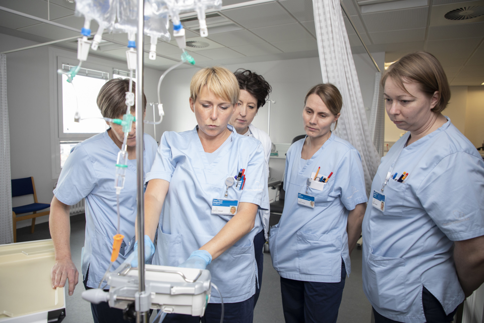 Sygeplejersker i læringssituation