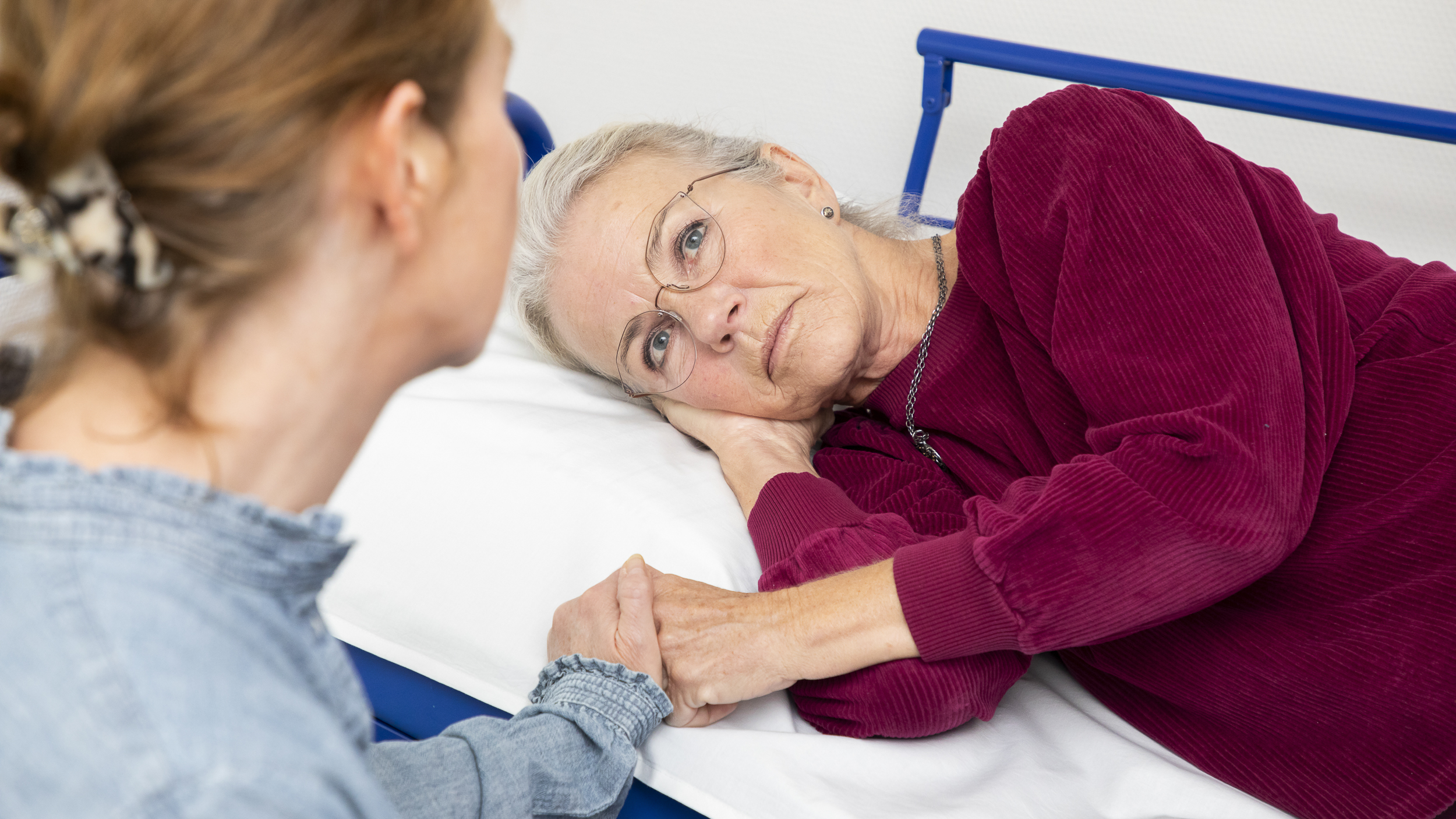 Patient med tæt pårørende